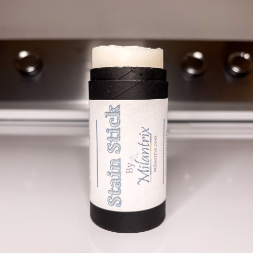 Handcrafted Stain Stick is tough stains with ZERO harsh, toxic chemicals!