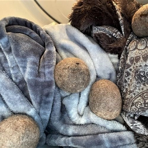 Reuseable, Eco-Friendly Alpaca Dryer Ball Set
