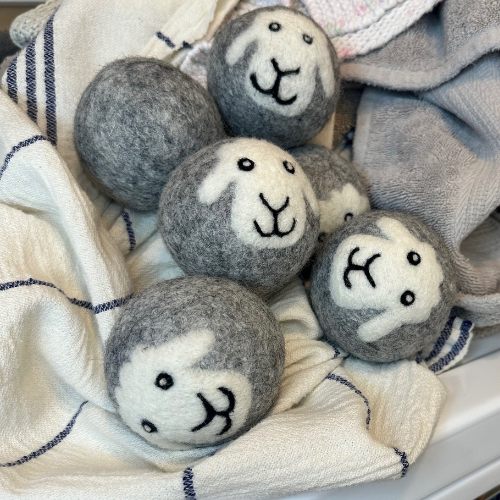 Wool Crochet Reusable Dryer Ball Set Eco-friendly Zero Waste