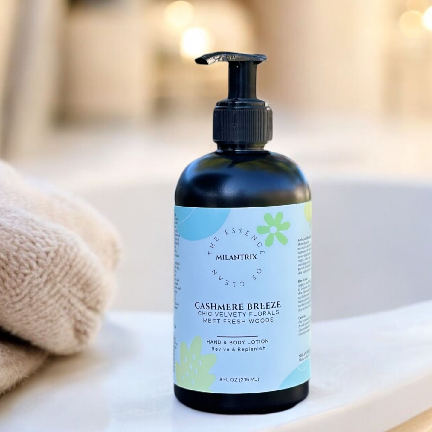 Cashmere Breeze Natural Hand & Body Lotion