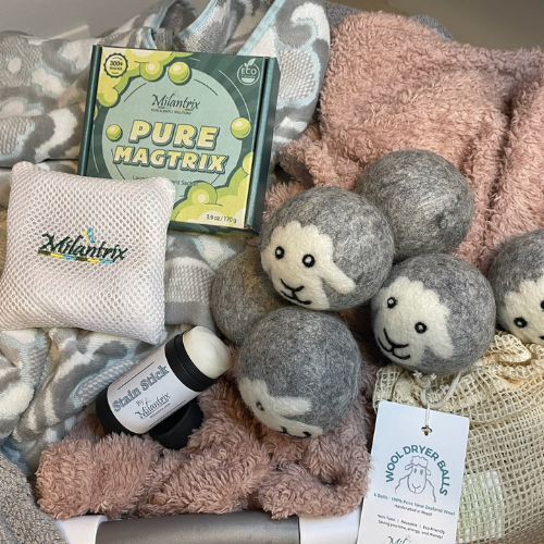 Nontoxic, Reuseable, Eco-Friendly Laundry Starter Bundle