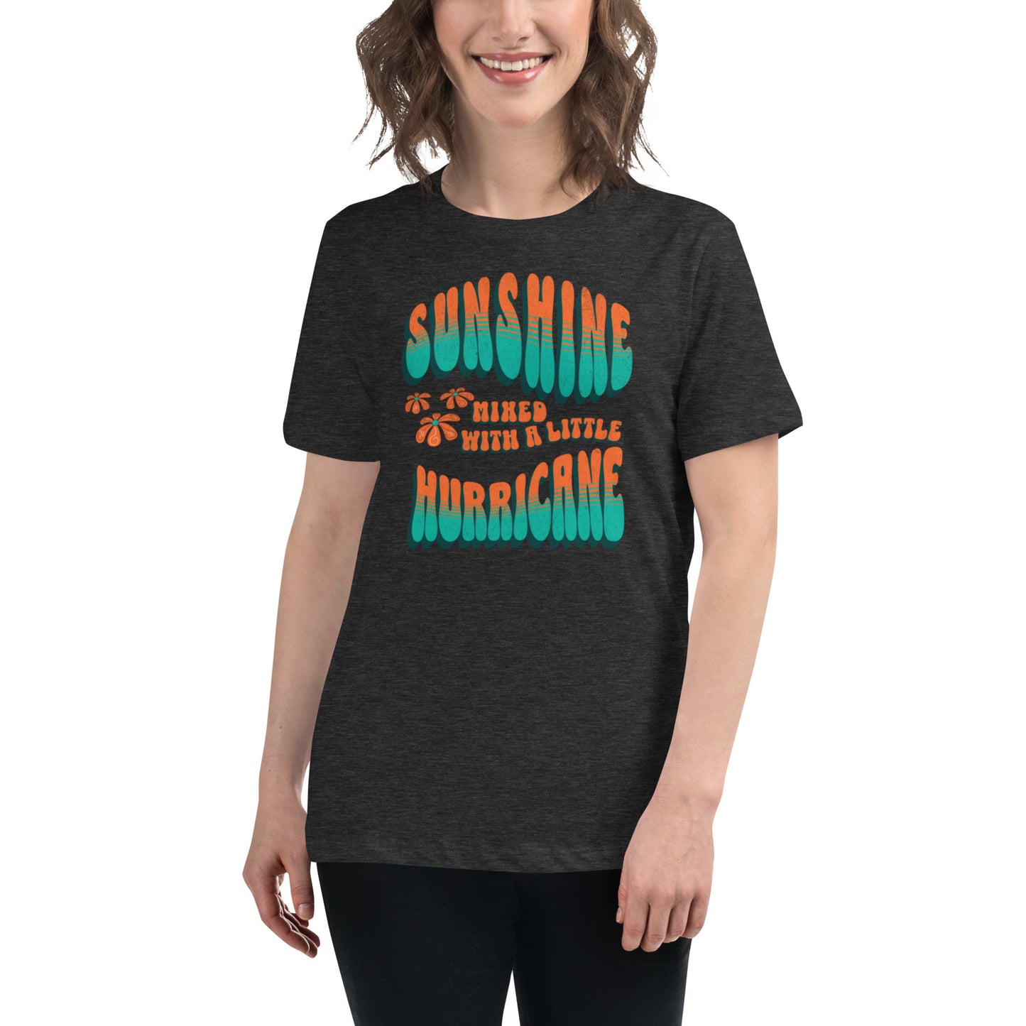 Sunshine With A Little Hurricane Mama Tee