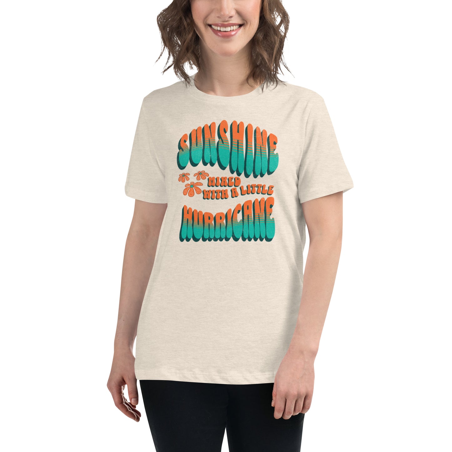 Sunshine With A Little Hurricane Mama Tee